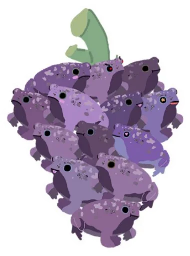 🍇 Стикер «Phrog» для Telegram