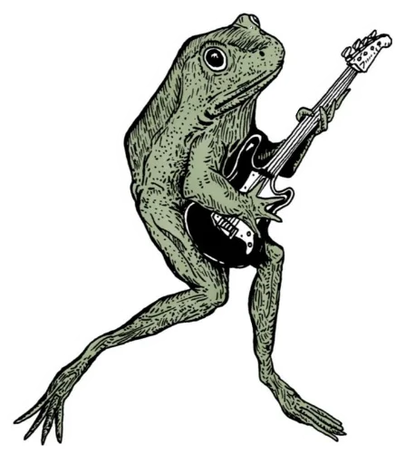 🎸 Стикер «Phrog» для Telegram