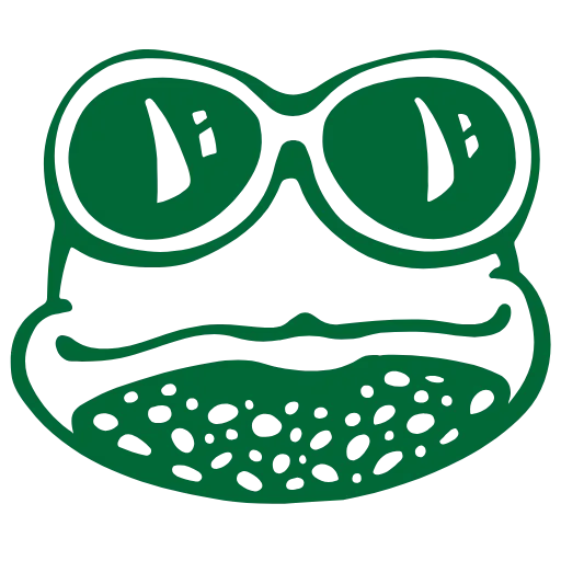 😎 Эмодзи «𝗳𝗿𝗼𝗴𝘀•𝗛𝗗» для Telegram