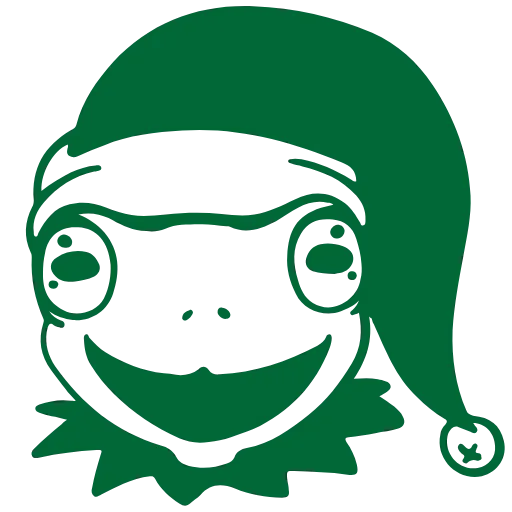 Стикер 5 𝗳𝗿𝗼𝗴𝘀𝗛𝗗