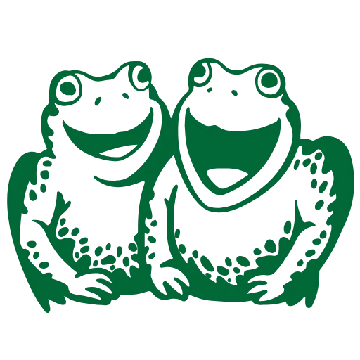 Стикер 46 𝗳𝗿𝗼𝗴𝘀𝗛𝗗