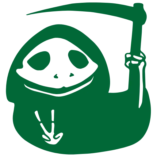 Стикер 18 𝗳𝗿𝗼𝗴𝘀𝗛𝗗