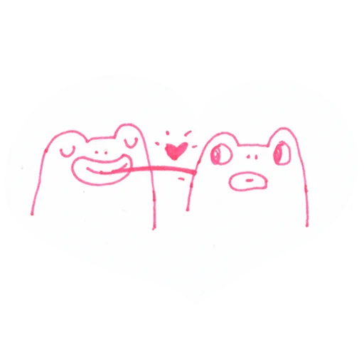 💞 Стикер «frogs and toads» для Telegram