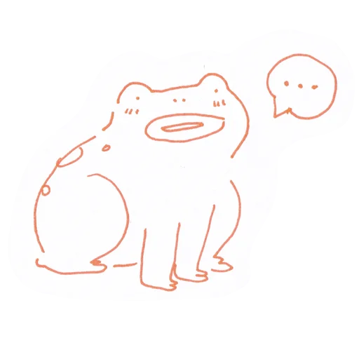 😶 Стикер «frogs and toads» для Telegram