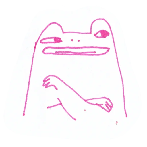 😑 Стикер «frogs and toads» для Telegram
