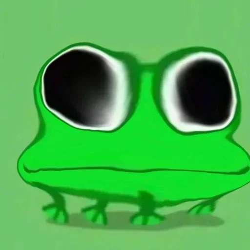 👽 Стикер «смяшные легушьки» для Telegram