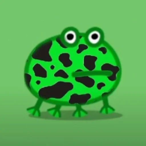🦠 Стикер «смяшные легушьки» для Telegram