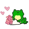 Стикер 58 💗 Набор эмоджи с лягушками