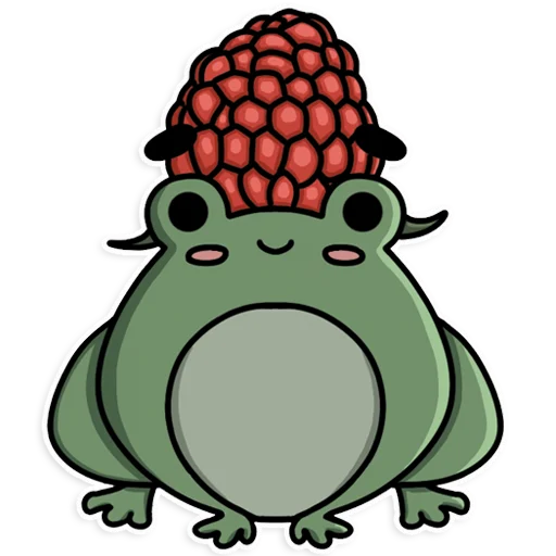 🍓 Стикер «Frog&;s Fine Box» для Telegram