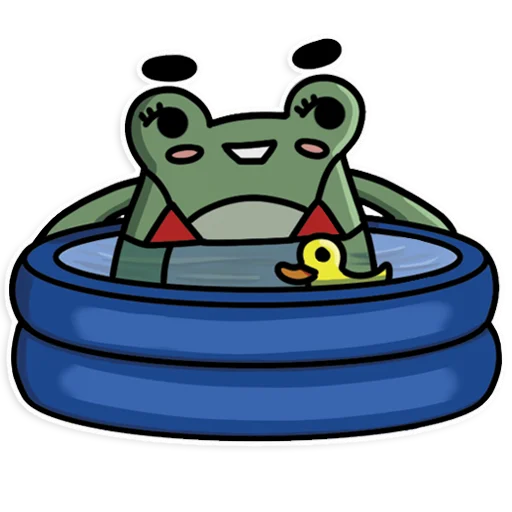 😏 Стикер «Frog&;s Fine Box» для Telegram