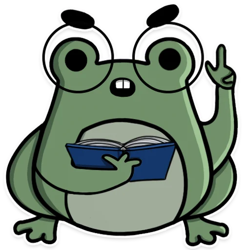 🧠 Стикер «Frog&;s Fine Box» для Telegram