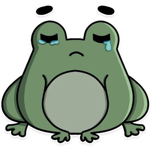 😭 Стикер «Frog&;s Fine Box» для Telegram