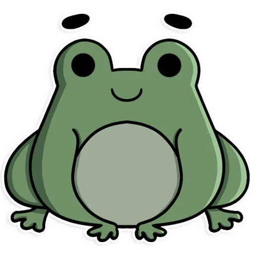 🙂 Стикер «Frog&;s Fine Box» для Telegram