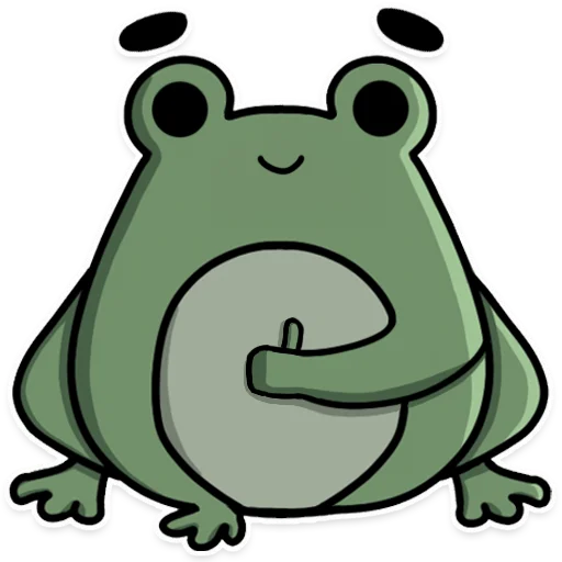 👍 Стикер «Frog&;s Fine Box» для Telegram