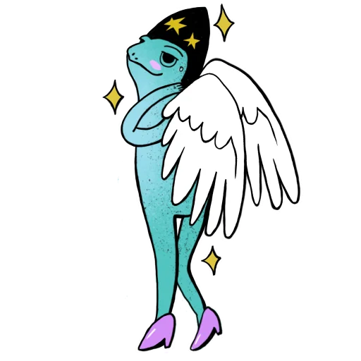 ✨ Стикер «Царевны-лягушки» для Telegram