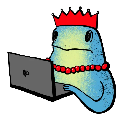 🧑‍💻 Стикер «Царевны-лягушки» для Telegram