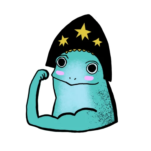 💪 Стикер «Царевны-лягушки» для Telegram