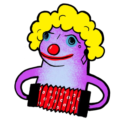 🤡 Стикер «Царевны-лягушки» для Telegram