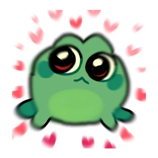 💗 Стикер «лягушонки» для Telegram
