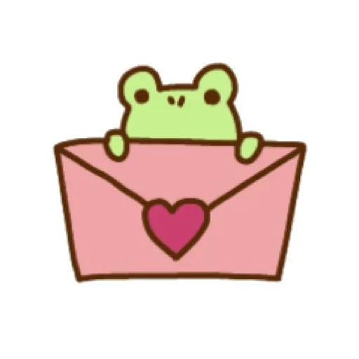 💗 Стикер «лягушонки» для Telegram
