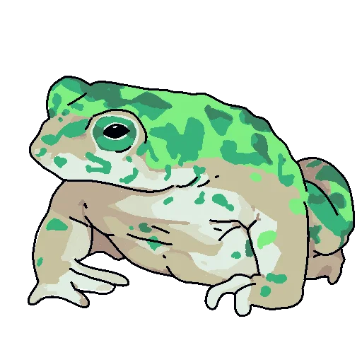 🐸 Стикер «jабы¡» для Telegram