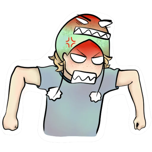 🤬 Стикер «Лягушонок Женя» для Telegram