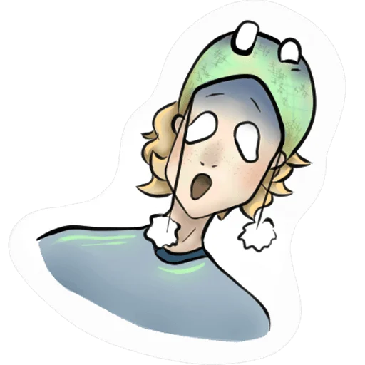 😱 Стикер «Лягушонок Женя» для Telegram