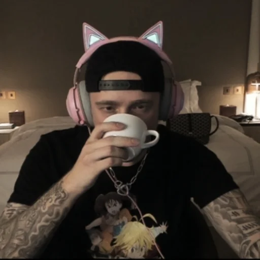 ☕ Стикер «EK ЕК Егор Крид» для Telegram