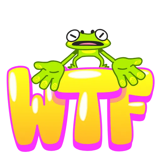 🤨 Стикер «Fromg» для Telegram