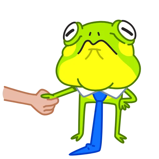 🤝 Стикер «Fromg» для Telegram