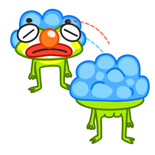 🤡 Стикер «Fromg» для Telegram