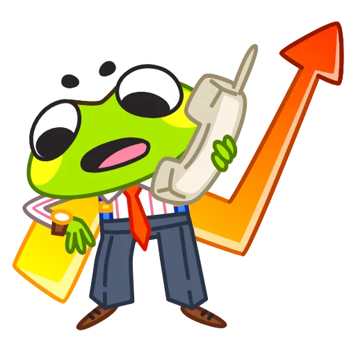 📈 Стикер «Fromg» для Telegram