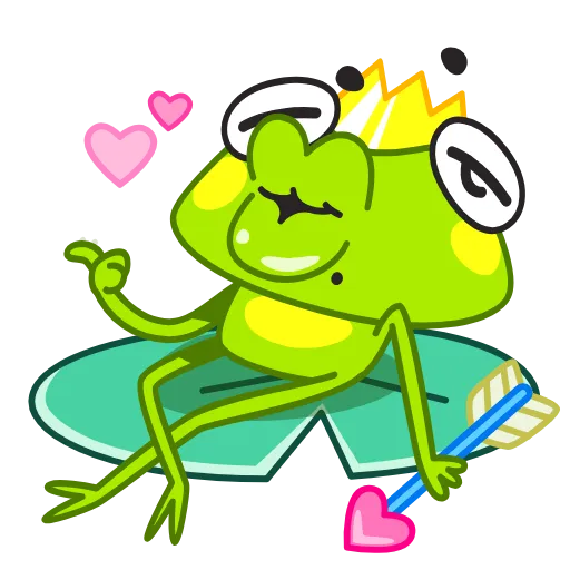 😘 Стикер «Fromg» для Telegram