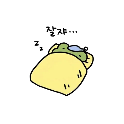 😴 Стикер «Frog-ticon» для Telegram