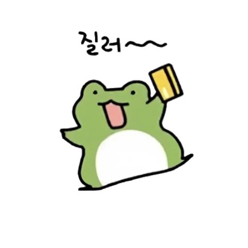 💳 Стикер «Frog-ticon» для Telegram
