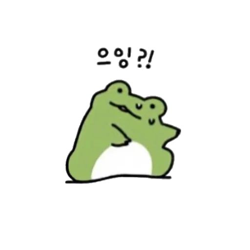 😰 Стикер «Frog-ticon» для Telegram