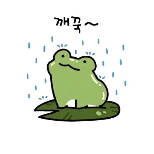 ☔️ Стикер «Frog-ticon» для Telegram