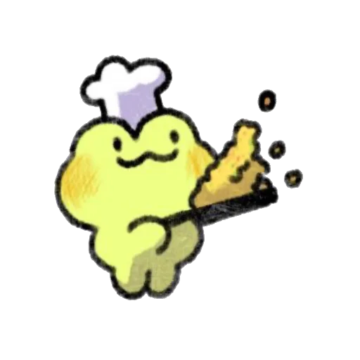 👩‍🍳 Стикер «Frog-ticon» для Telegram