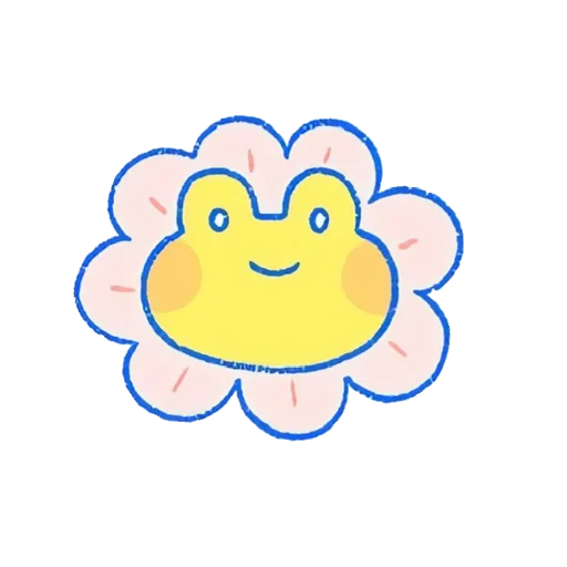 🌸 Стикер «Frog-ticon» для Telegram