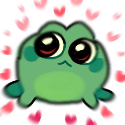 🥰 Стикер «Frog-ticon» для Telegram