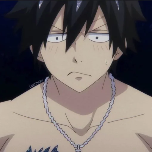 😳 Стикер «Gray Fullbuster» для Telegram