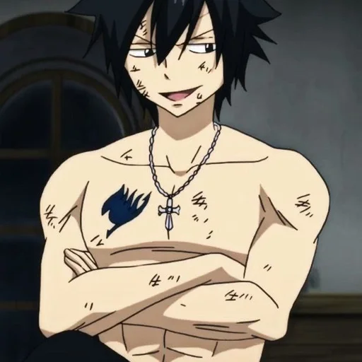 😏 Стикер «Gray Fullbuster» для Telegram
