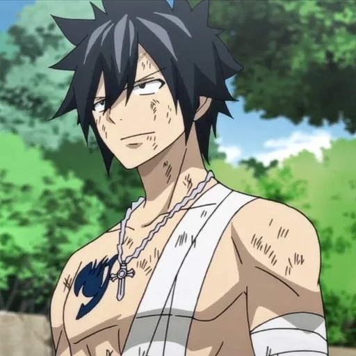 ☺️ Стикер «Gray Fullbuster» для Telegram