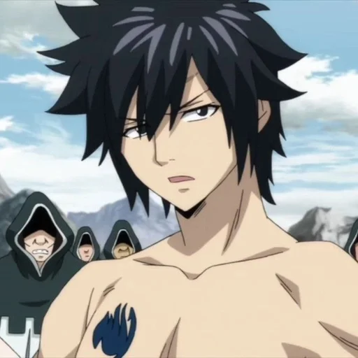 😐 Стикер «Gray Fullbuster» для Telegram