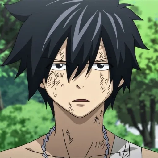 😐 Стикер «Gray Fullbuster» для Telegram