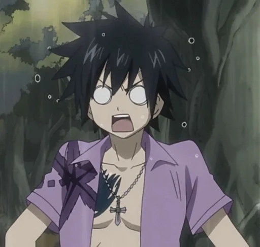 😱 Стикер «Gray Fullbuster» для Telegram