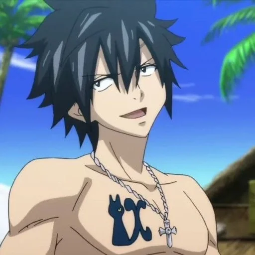 😏 Стикер «Gray Fullbuster» для Telegram