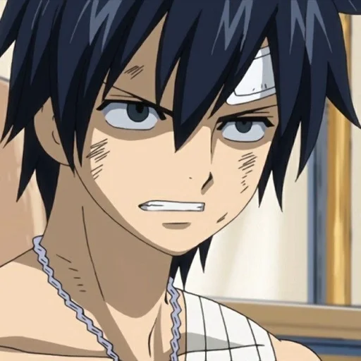 😡 Стикер «Gray Fullbuster» для Telegram