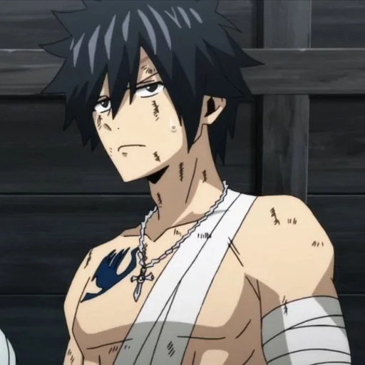 😕 Стикер «Gray Fullbuster» для Telegram