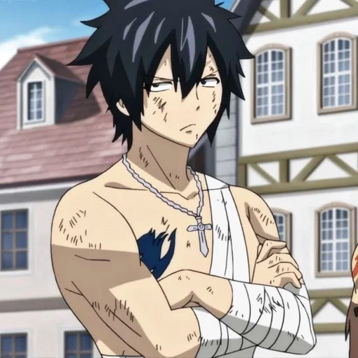 😒 Стикер «Gray Fullbuster» для Telegram